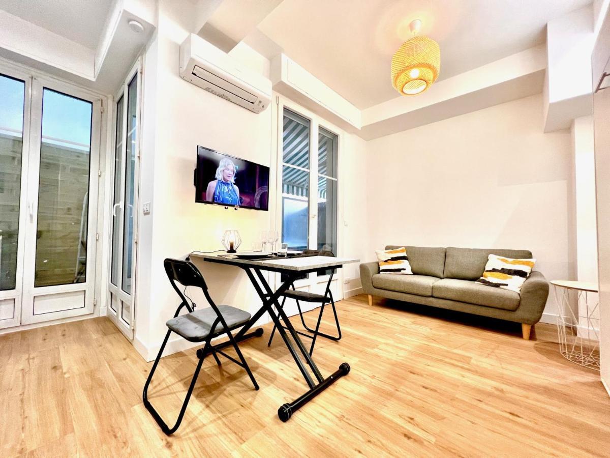 Aparthotel Riviera Superbe Studio Terrasse 100M Promenade Des Anglais Carre D'Or Terrasse Meyerbeer Nice Ngoại thất bức ảnh